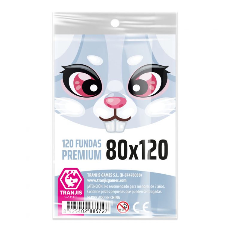 Fundas Conejo Premium (80 × 120 mm)
