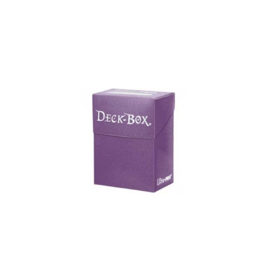 Deck Box Solid 80+ – Púrpura (Purple)
