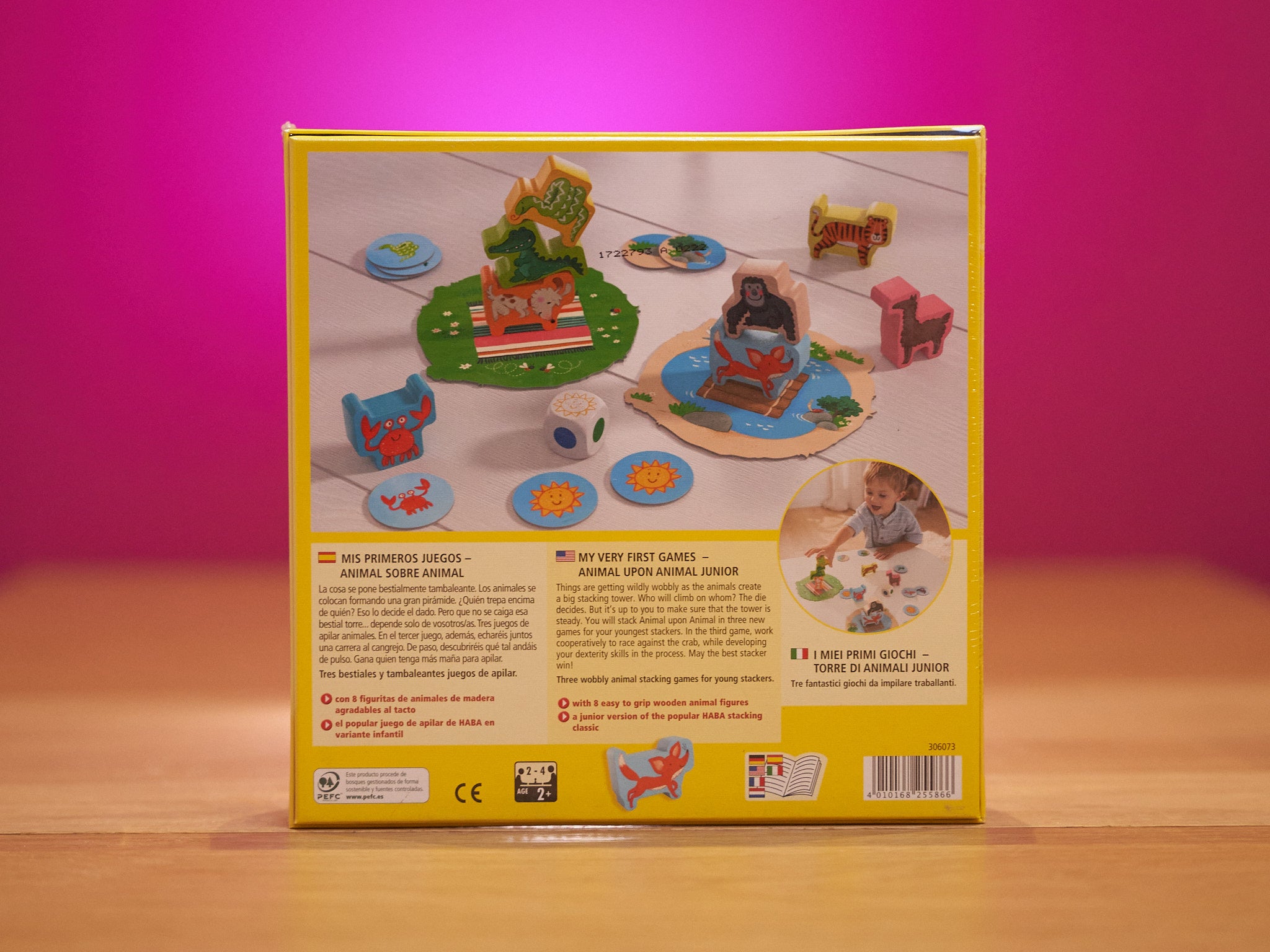 Mis primeros juegos – Animal sobre animal