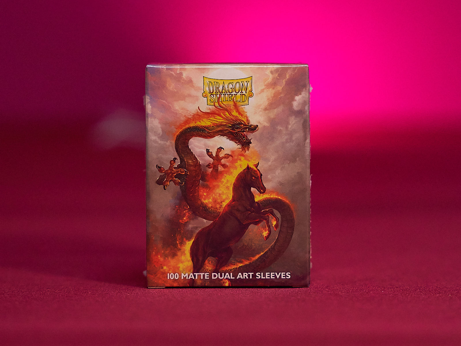 Dragon Shield Dual Art Fire Horse (100)
