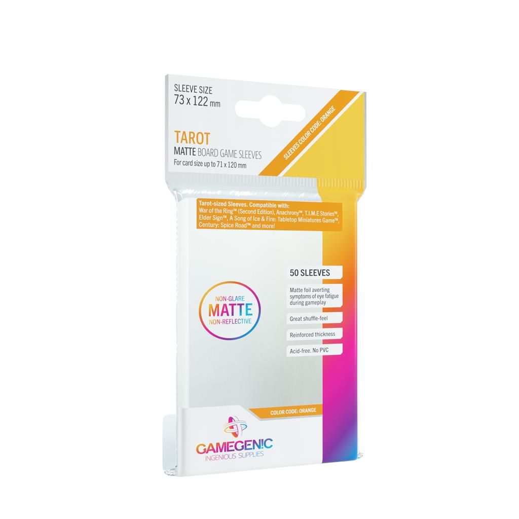 Gamegenic – Matte Tarot-Sized Sleeves (50 uds)