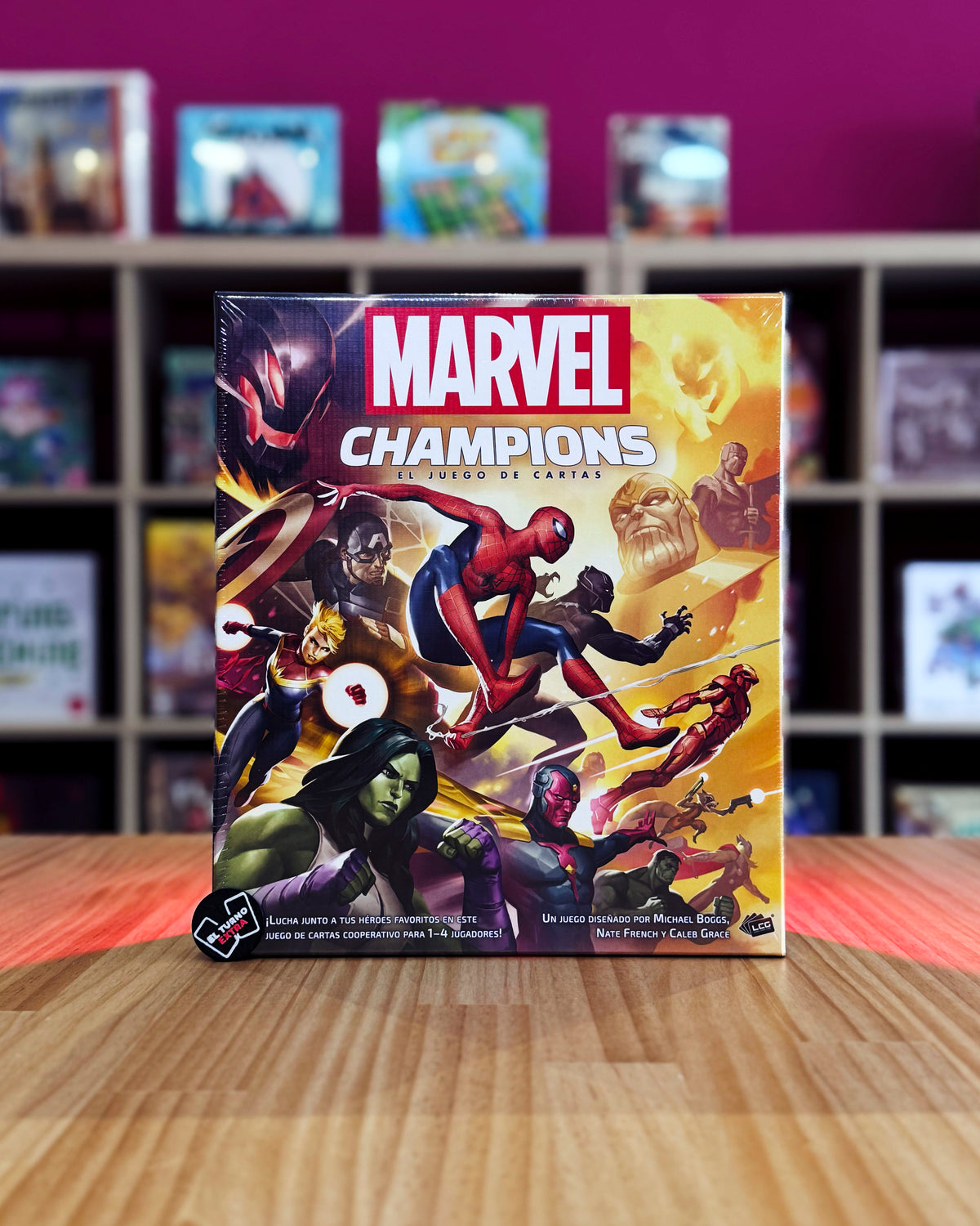 Pack Marvel Champions (Incluye fundas Marvel Blue)