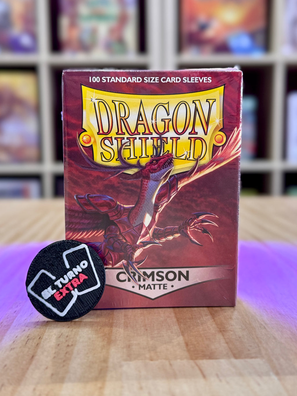 Dragon Shield Dual Matte - Crimson Rojo (100)