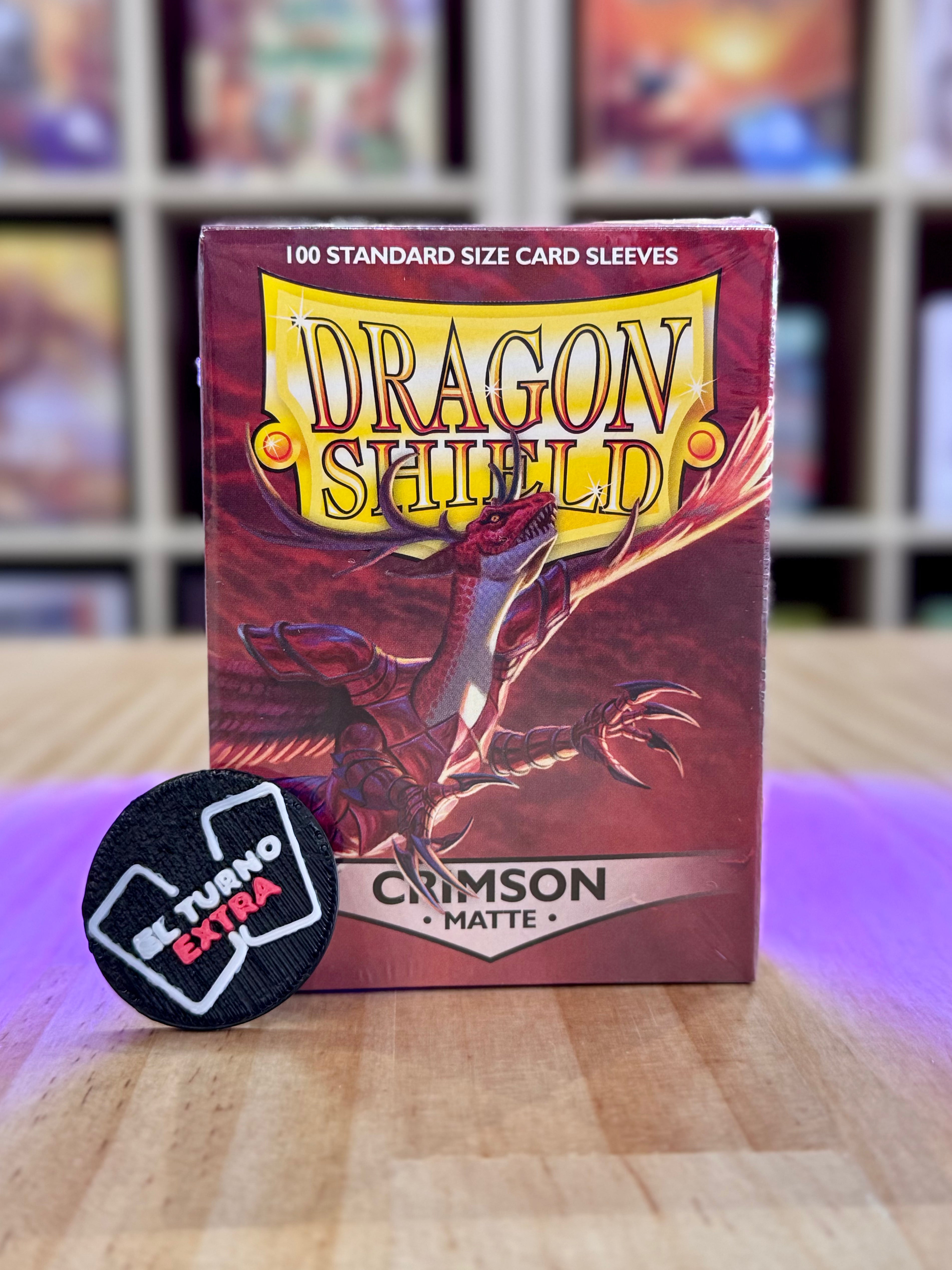 Dragon Shield Dual Matte - Crimson Rojo (100)