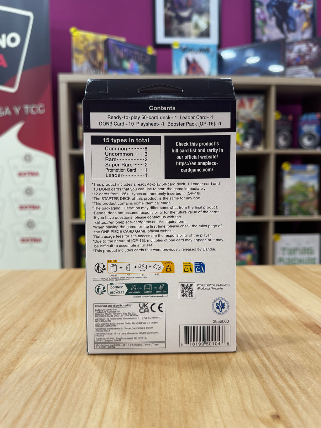 One Piece Card Game: Starter Deck ST-35 (Inglés) Sabo