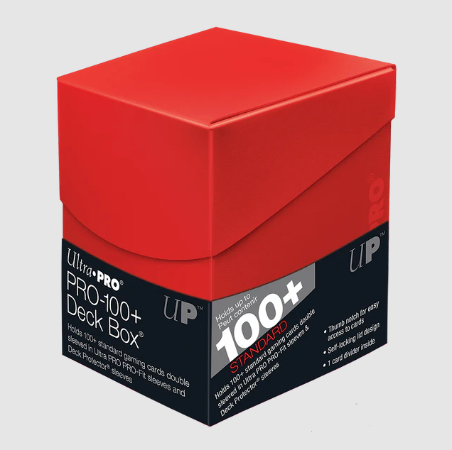 Deck Box Eclipse PRO 100+ – Rojo (Apple Red)