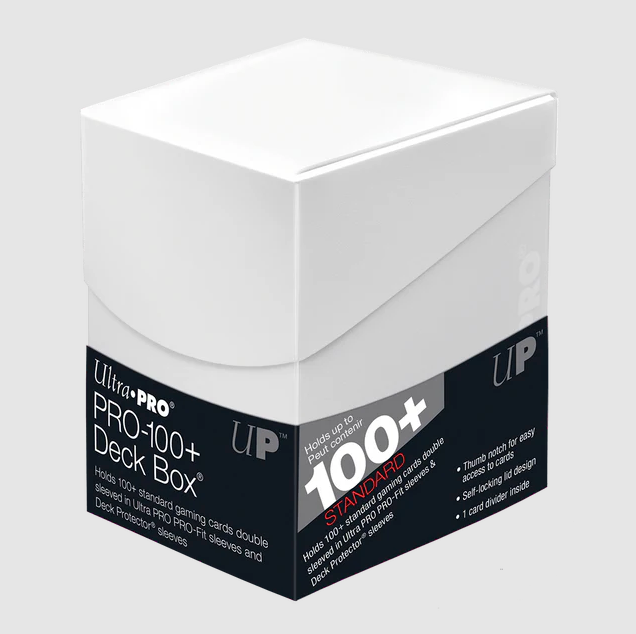 Deck Box Eclipse PRO 100+ – Blanco (White)