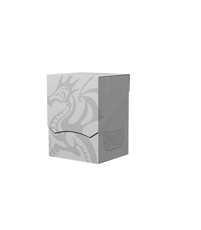 Caja de Mazo Ashen White Deck Shell Blanca – Dragon Shield