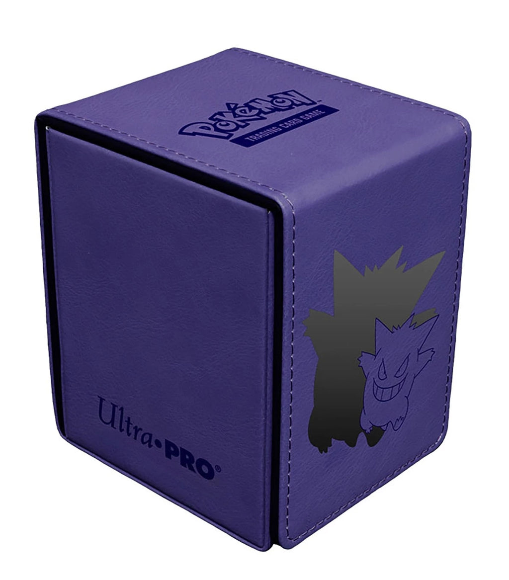 Caja de Mazo Premium Alcove Flip Elite Gengar Pokémon Ultra Pro