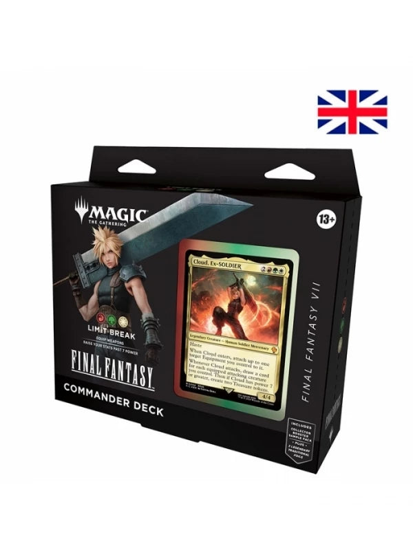 Commander Final Fantasy VII — Límite (Inglés) | Magic: The Gathering