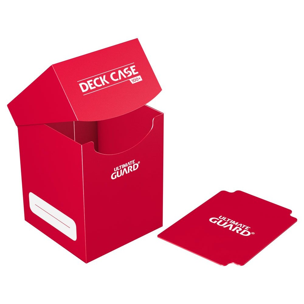 DECK CASE 100+ TAMAÑO STANDARD ROJO