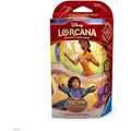 Disney Lorcana: Reign Of Jafar Starter Deck ambar y Amastista (Inglés)