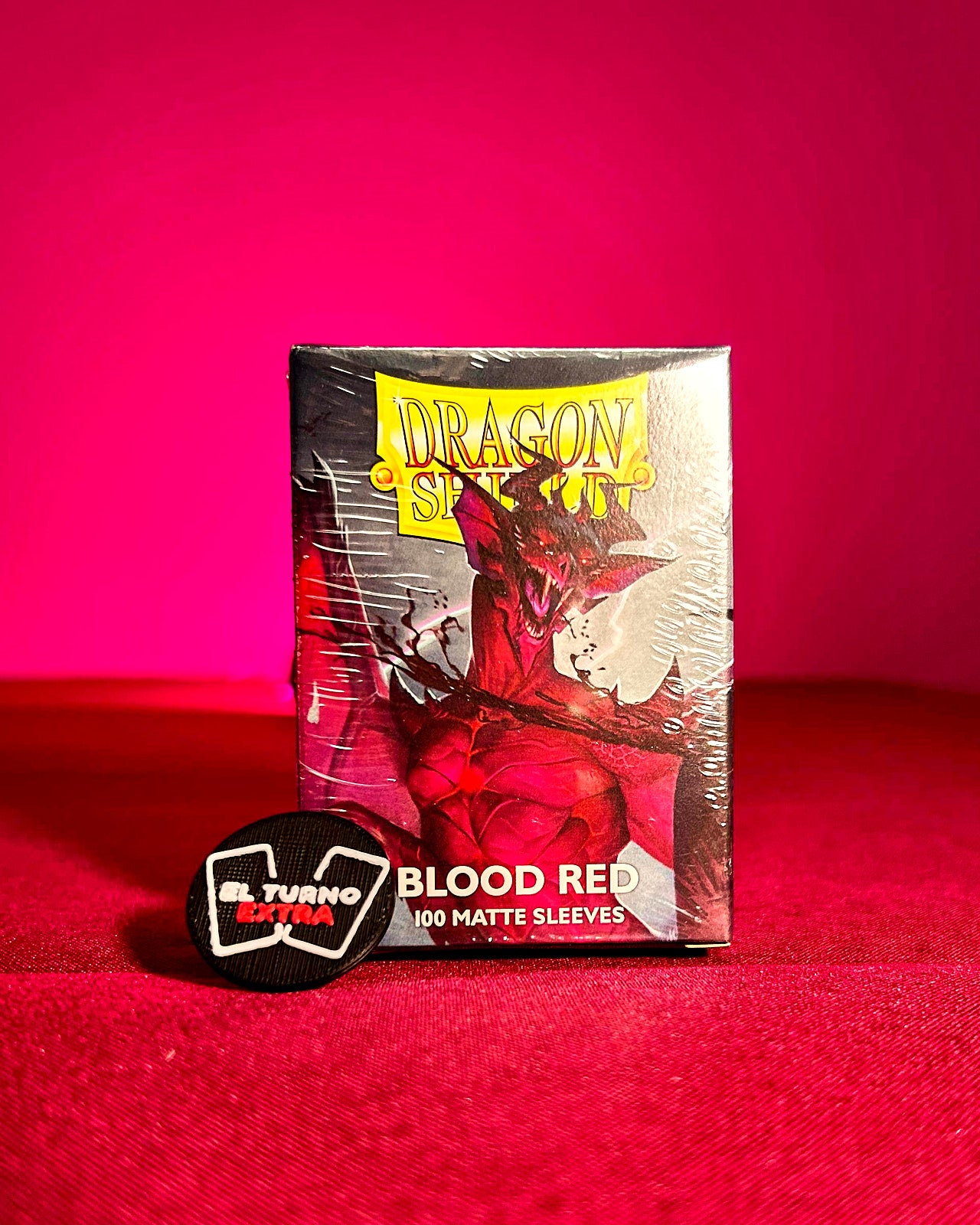 Dragon Shield Matte Rojo Simurag (100)