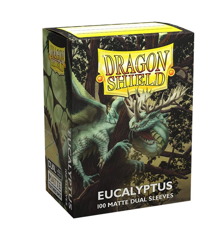 Dragon Shield Fundas Standard Dual Matte Verde Eucalyptus (100)