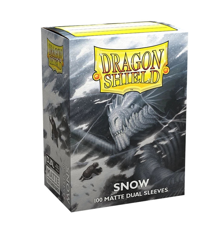 Dragon Shield Fundas Standard Dual Matte Snow Nirin (100)