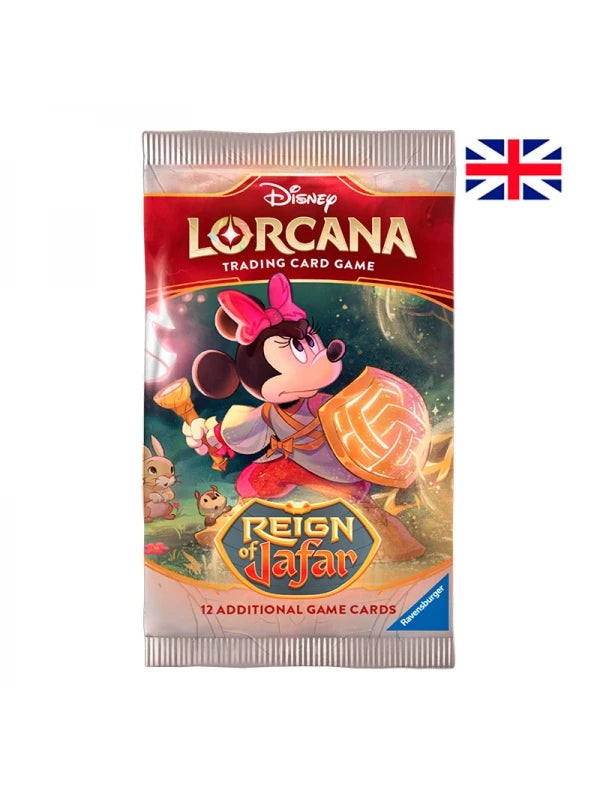 Disney Lorcana: Reign of Jafar – Expositor de sobres (24) Inglés