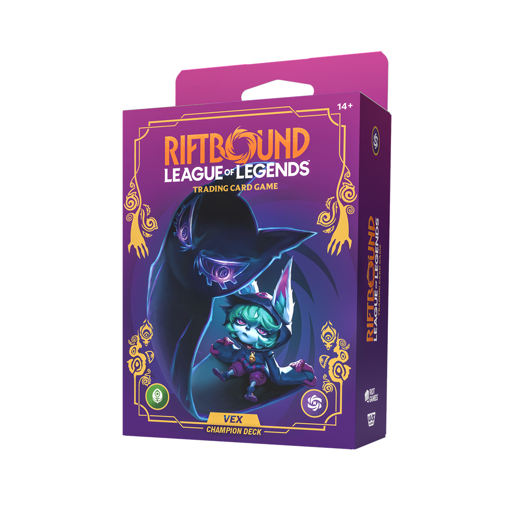 Riftbound: Unleashed – Mazo de Campeón Vex PREVENTA