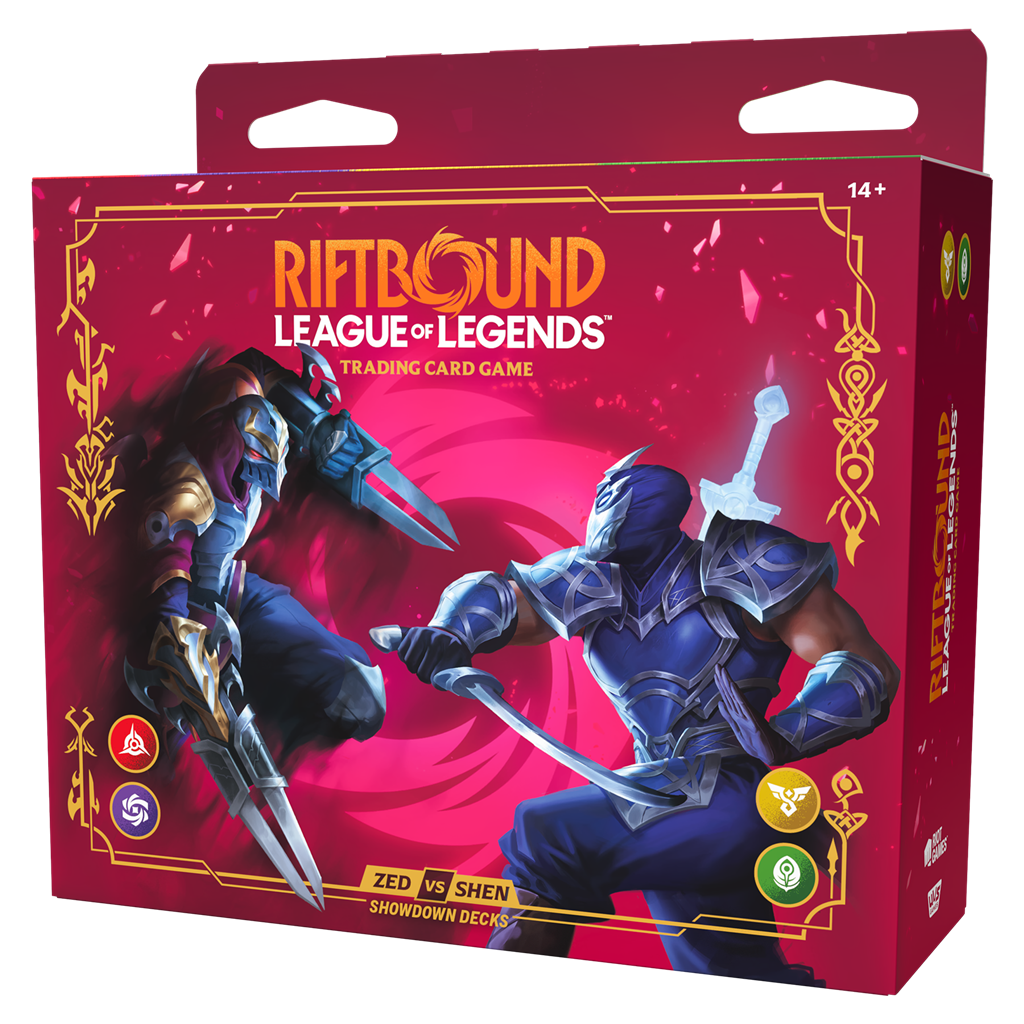 Riftbound: Vendetta Showdown Deck Zed vs Shen (Reserva)