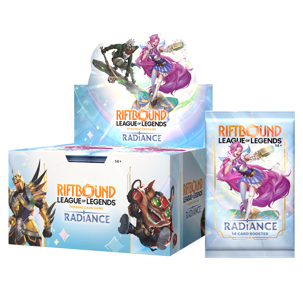 Riftbound: Radiance Booster Display (24) – Inglés